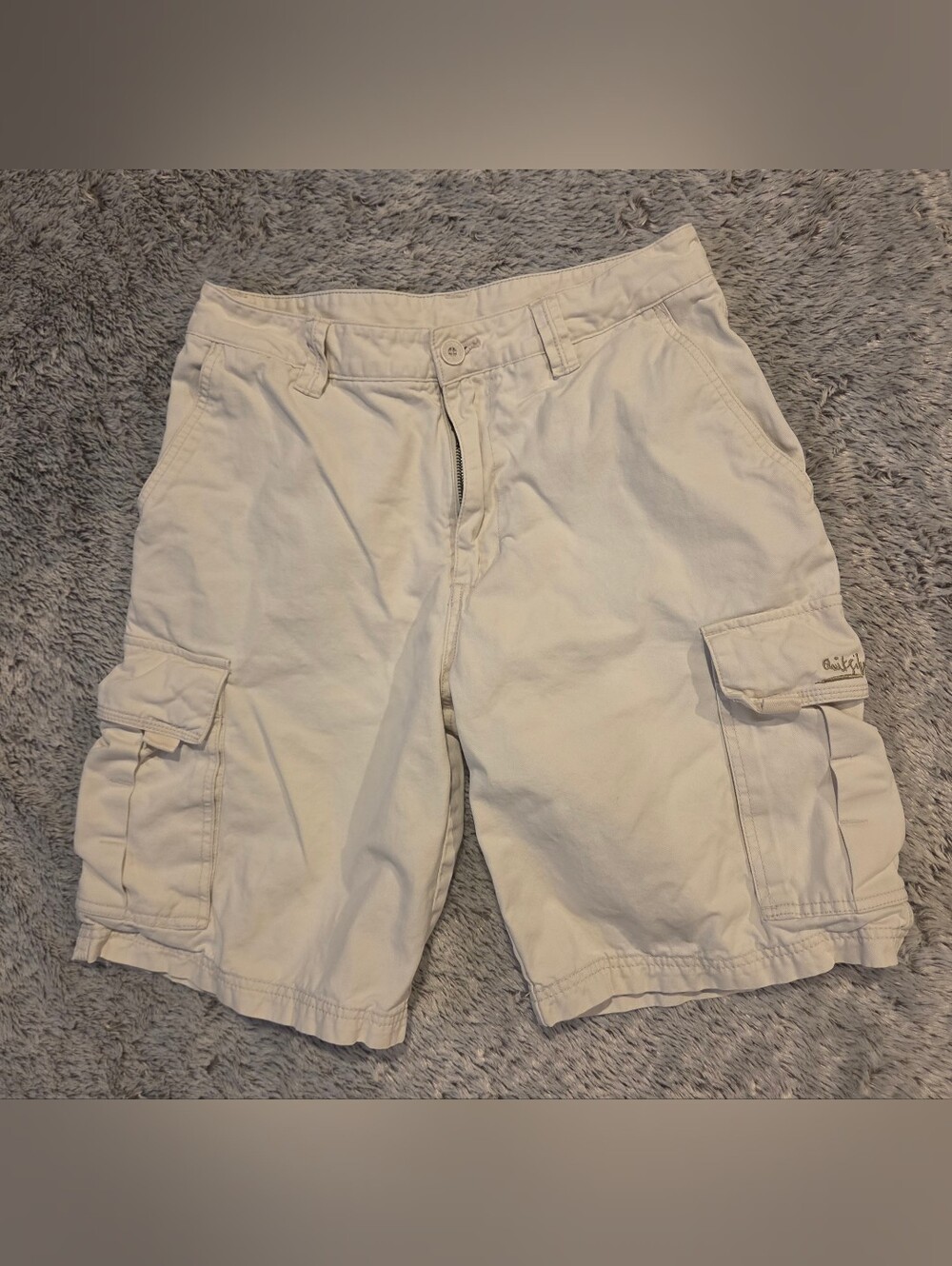 Mens Vintage Quiksilver Cargo Shorts